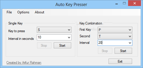 Auto Key Presser自動按鍵器